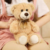 Cute Bow Tie Plush Bear Teddy with Colorful Design