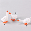 Charming Goose Figurine for Desk and Garden Decor