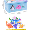 Montessori Wooden Animal Puzzle Set with Storage Box