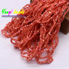 2mm Triangle Crystal Glass Beads for Jewelry Making (Approx. 130 Pieces)