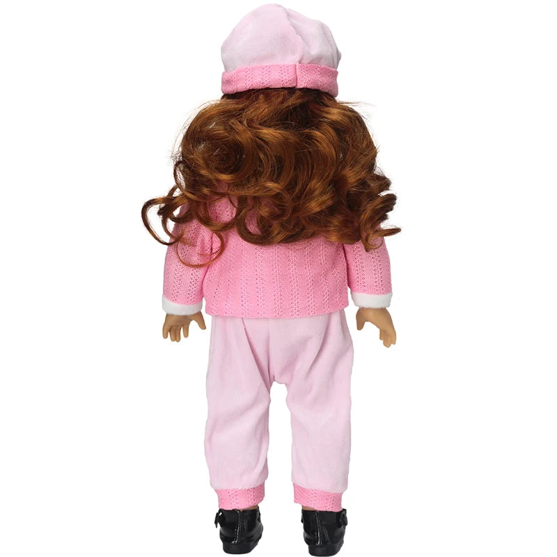 Doll Outfit Set with Hat for 17-43 cm Baby Dolls