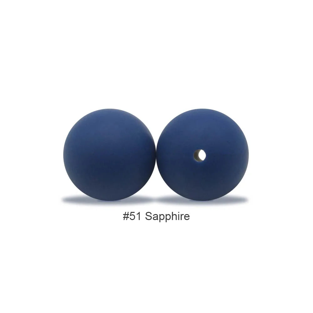 Food-Grade Silicone Teether Beads for DIY Baby Accessories