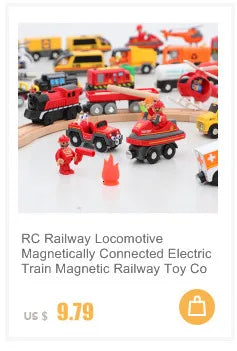 Wooden Train Track Expansion Set – Compatible with All Major Brands