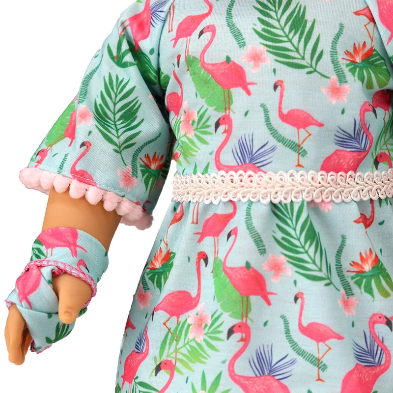 Doll Outfit Set with Hat for 17-43 cm Baby Dolls