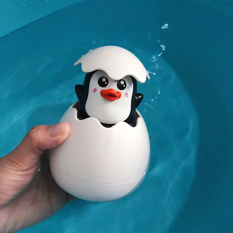 Cute Duck & Penguin Baby Bath Spray Toys