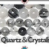Natural Green Peridot Quartz Round Beads Strand