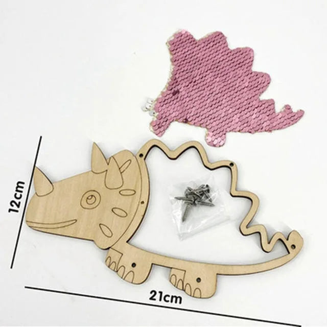 Montessori Wooden Busy Board Parts DIY Sensory Activity Set