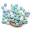 Food-Grade Silicone Teether Beads for DIY Baby Accessories