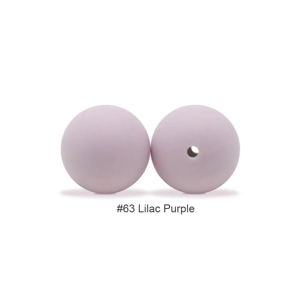 Food-Grade Silicone Teether Beads for DIY Baby Accessories