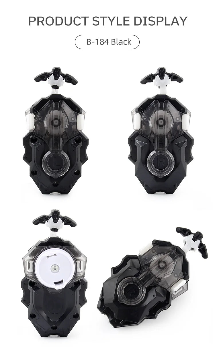 Two-Way Pull Wire Launcher for Beyblade Battles