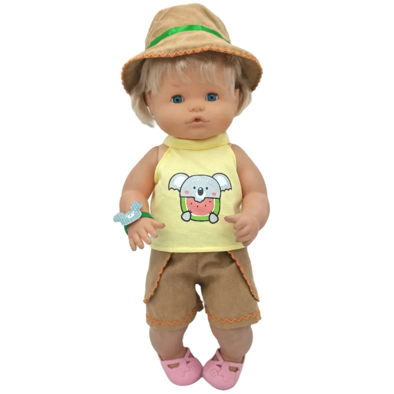 Adorable Romper Outfit Set for 16-Inch Dolls