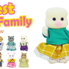 Forest Animal Family Dollhouse Set with Mini Furniture