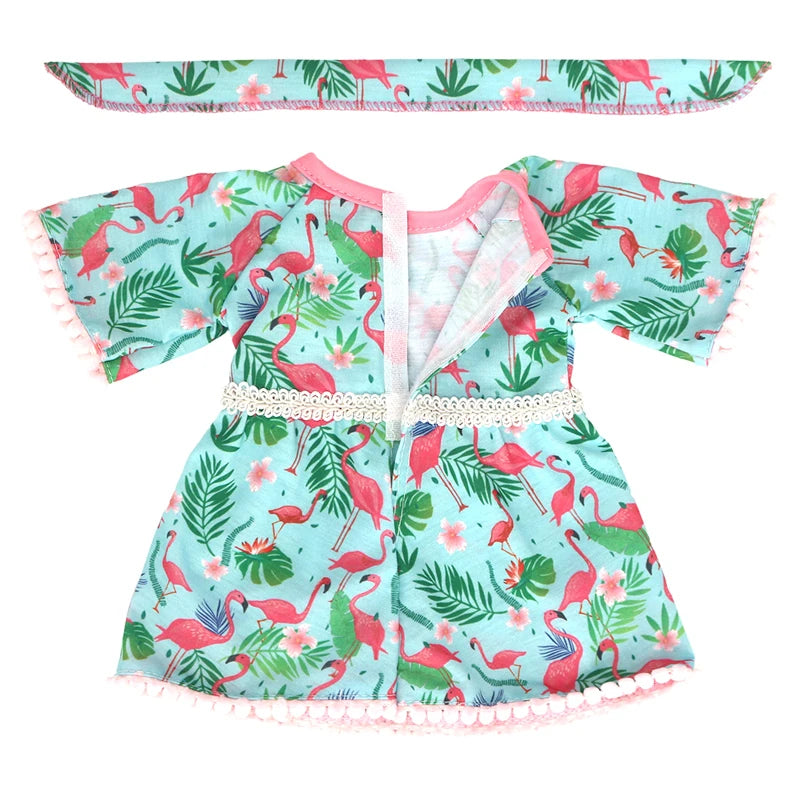 Doll Outfit Set with Hat for 17-43 cm Baby Dolls