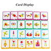 Wooden Pattern Blocks Set – 155-Piece Educational Shape Puzzle for Kids
