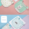 Soft Cotton Baby Bibs (3-Pack) with Cartoon Prints
