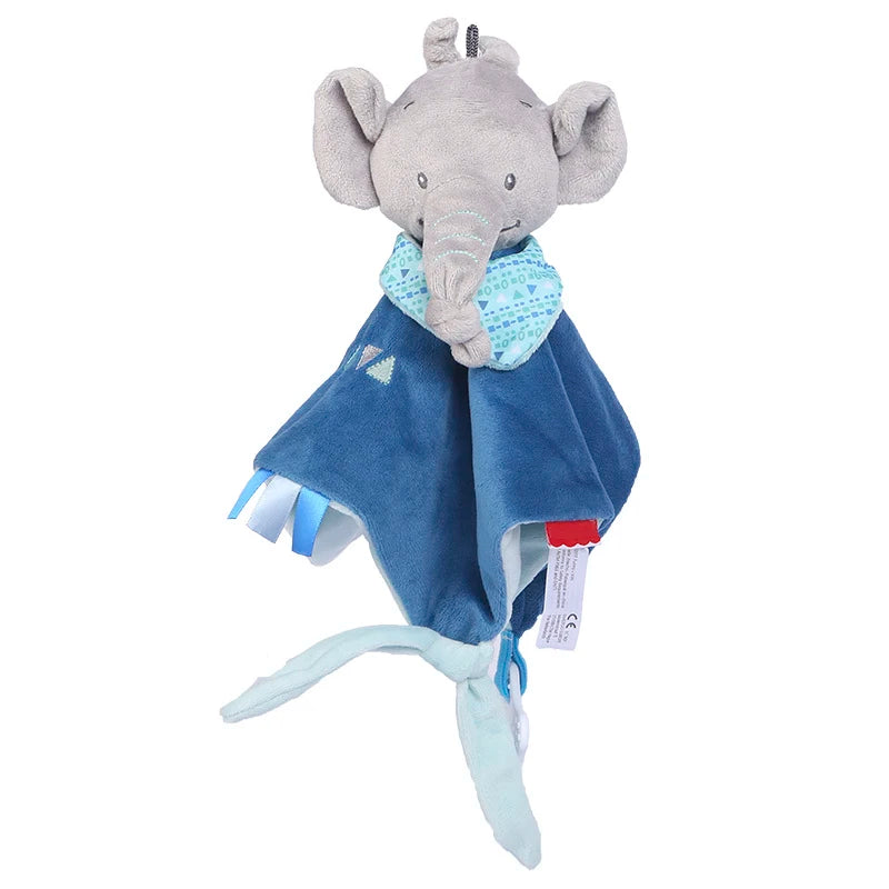 Cuddly Elephant Baby Comforter with Teether & Rattle