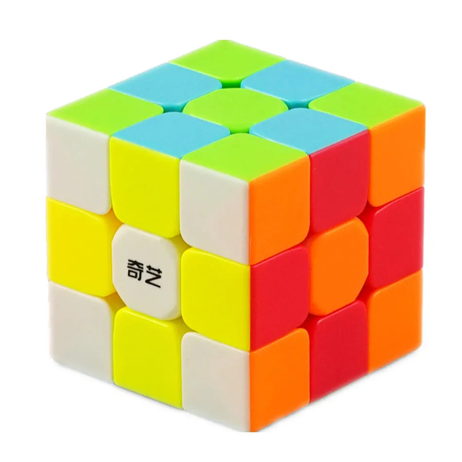 QiYi Warrior 3x3 Speed Cube – Smooth Turning Puzzle for Kids & Adults