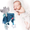 Cuddly Elephant Baby Comforter with Teether & Rattle