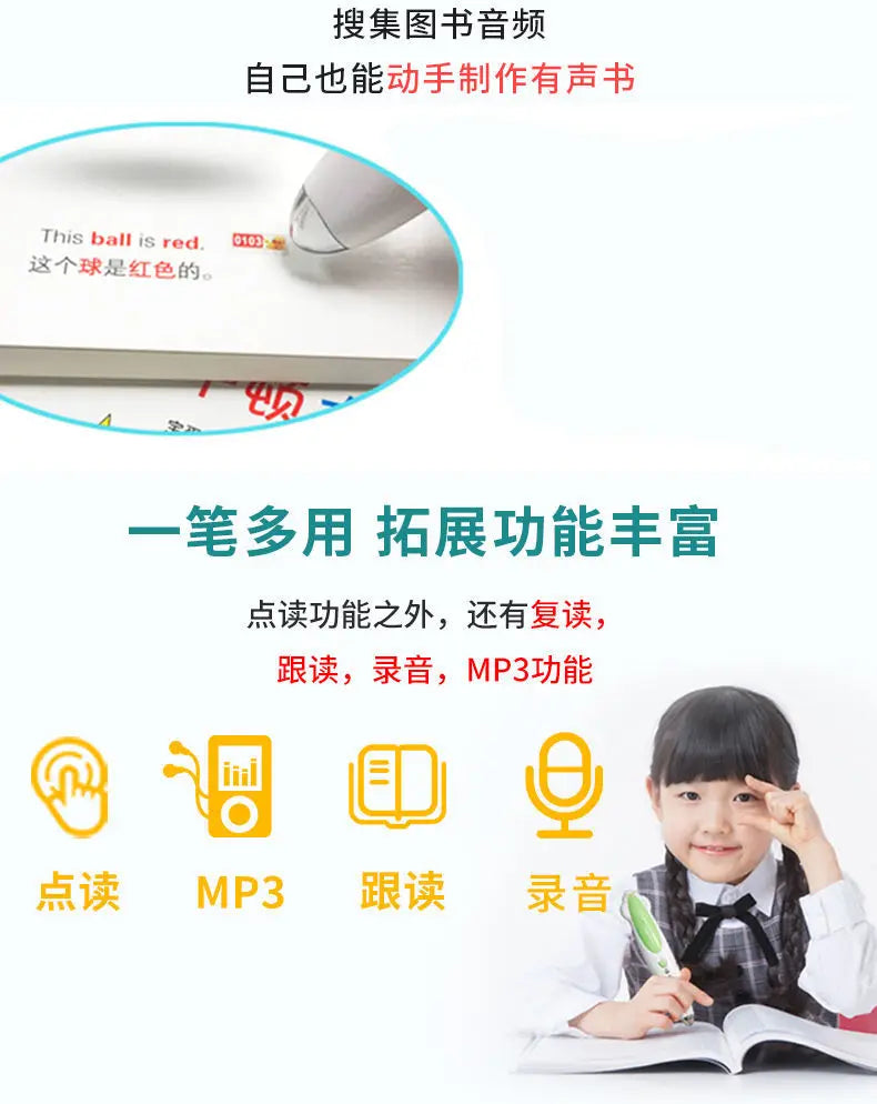 Interactive Point Reading Pen for Early Learning