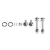 A set of 1:12 scale RC car steering wheel and interior upgrade parts.