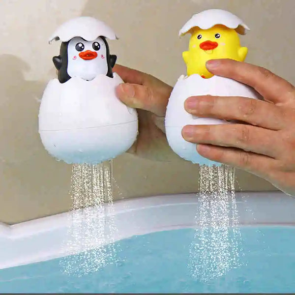 Cute Duck & Penguin Baby Bath Spray Toys