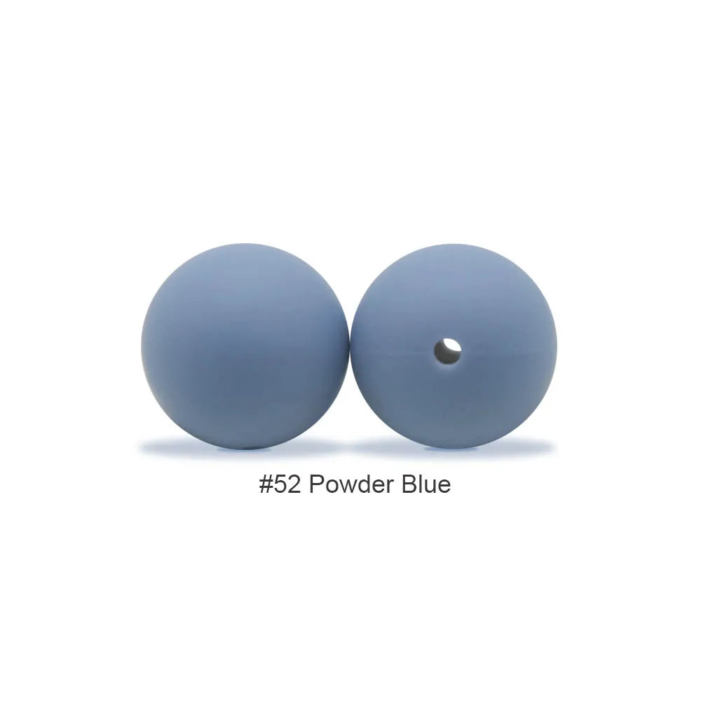 Food-Grade Silicone Teether Beads for DIY Baby Accessories