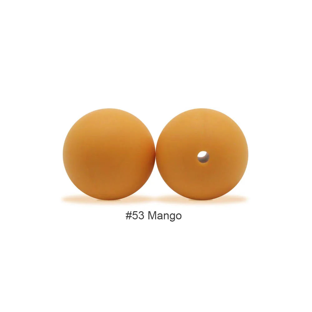 Food-Grade Silicone Teether Beads for DIY Baby Accessories