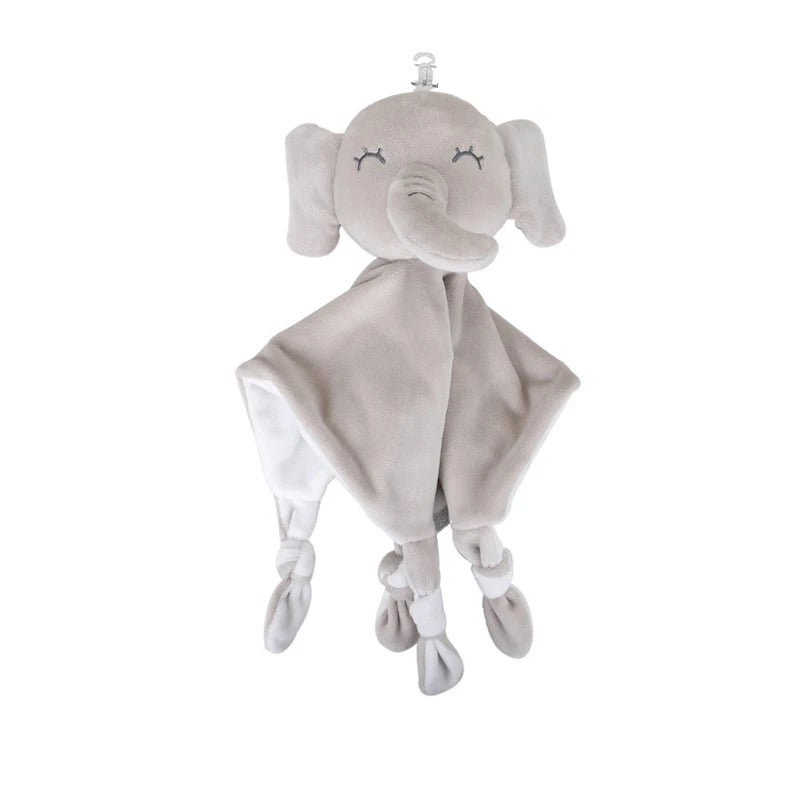 Cuddly Elephant Baby Comforter with Teether & Rattle