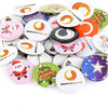 Blank Button Pin Making Kit – 100 Pieces, Multiple Sizes