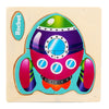 Wooden 3D Cartoon Animal Jigsaw Puzzle for Kids