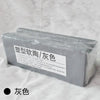 A rectangular block of gray professional soft polymer clay for sculpting and doll making