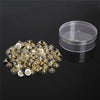 Silicone Earring Backs with Metal Posts – Jewelry Making Findings (Gold, Silver, Rose Gold)
