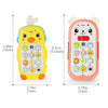 Musical Baby Phone Toy with Teether, Lights & Sounds