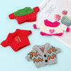 Fashionable Sweater and Vest Set for 20cm Plush Dolls