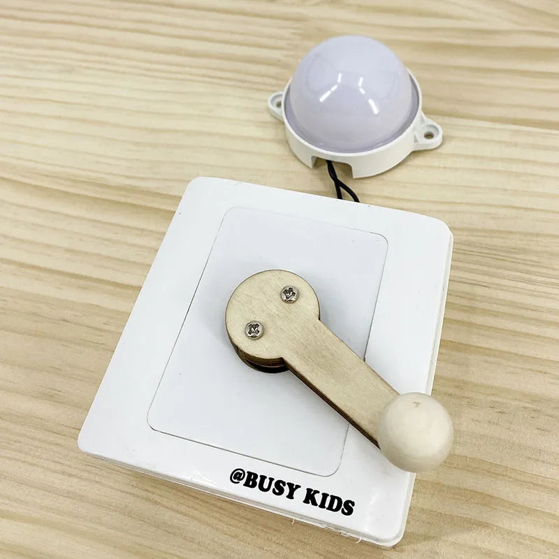 Montessori DIY Busy Board Accessory Kit for Toddlers