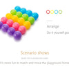 Colorful Soft Ocean Balls for Baby Playpens and Ball Pits