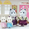 Forest Animal Family Dollhouse Set with Mini Furniture