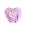 Rhinestone Crown Pacifier for Babies – Soft Silicone Soother with Elegant Sparkle