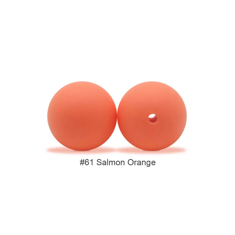 Food-Grade Silicone Teether Beads for DIY Baby Accessories