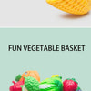 Pretend Play Food Cutting Set for Kids – Educational Fruit & Vegetable Toy