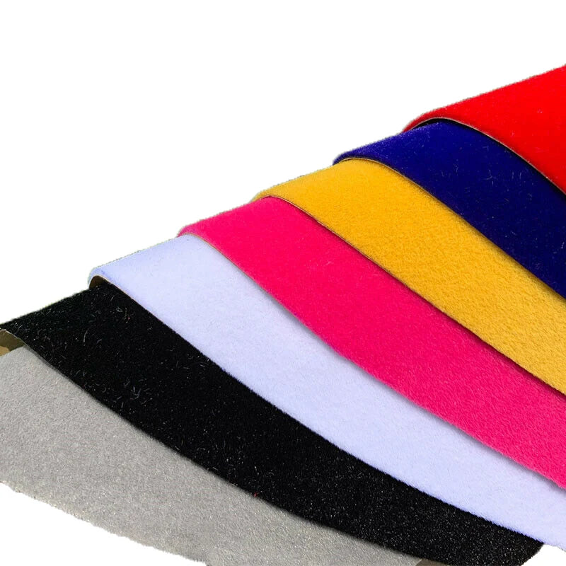 Self-Adhesive Velvet Fabric Sheets for Jewelry Boxes and Craft Projects