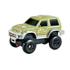 A green and silver Dinosaur LED Flexi-Track racing car set with black tires and detailed features.