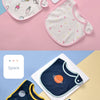 Soft Cotton Baby Bibs (3-Pack) with Cartoon Prints