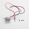 A set of wiring and parts for a 1:12 scale RC car steering wheel and interior upgrade.