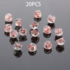 Silicone Earring Backs with Copper Ring – Comfortable Earring Stoppers for Jewelry Making