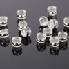 Silicone Earring Backs with Copper Ring – Comfortable Earring Stoppers for Jewelry Making