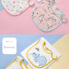 Soft Cotton Baby Bibs (3-Pack) with Cartoon Prints