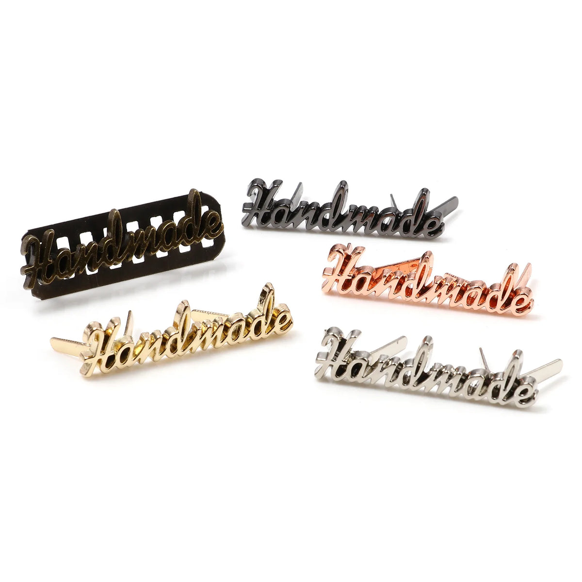 Handmade Metal Letter Labels for DIY Projects