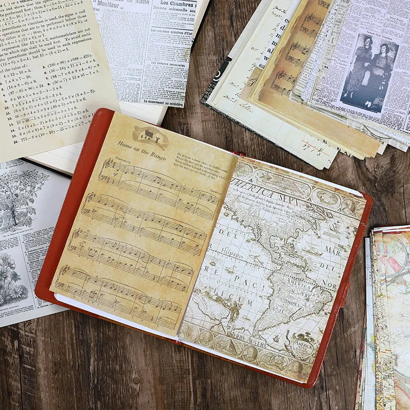 Vintage Paper Pack for Junk Journaling and Scrapbooking