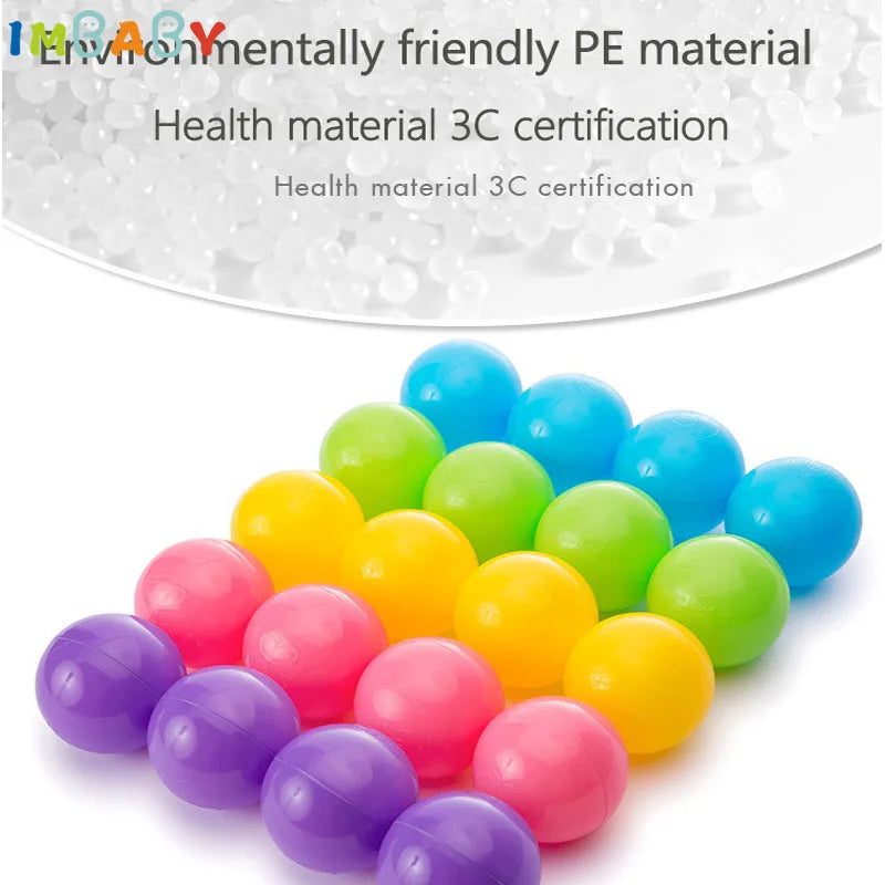 Colorful Soft Ocean Balls for Baby Playpens and Ball Pits